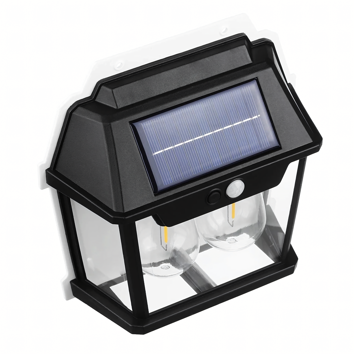 Kahekordne LED-päikeseenergia seinavalgusti liikumisanduriga RC-K-2204 – pilt 3