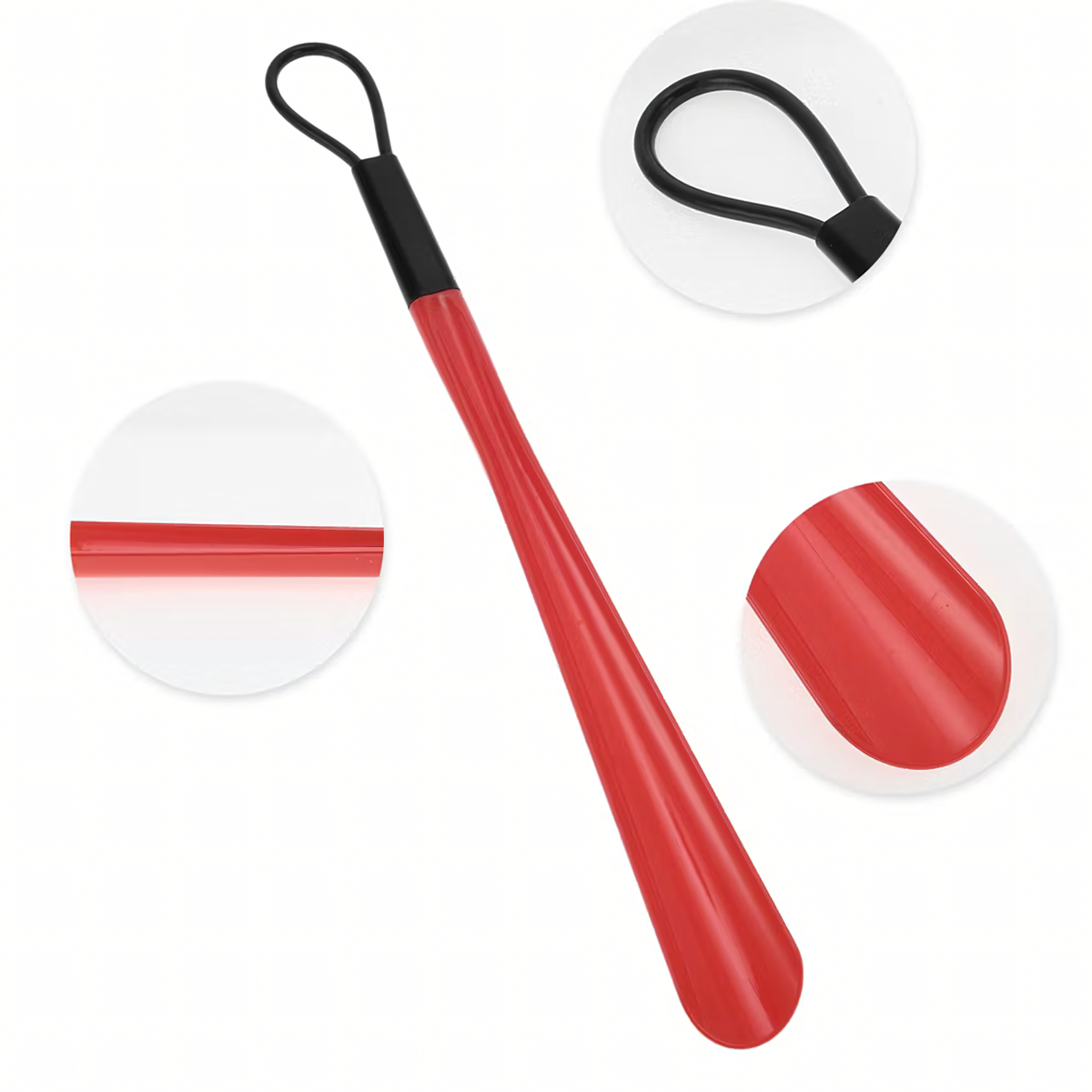 Punane plastist kingalusikas konksuga 48 cm RC-K-1707 – pilt 9
