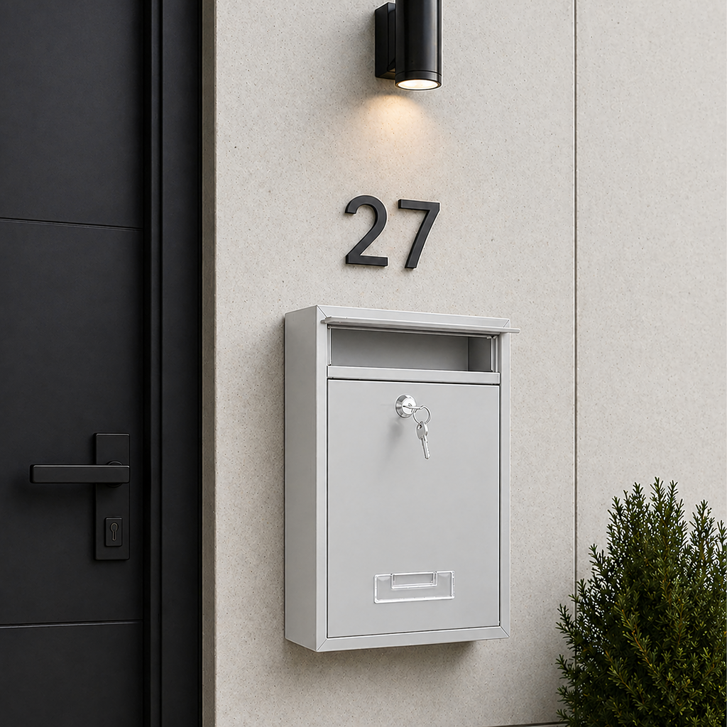 Hall terasest postkast luku ja aknaga RC-K-2377-15340 – pilt 8
