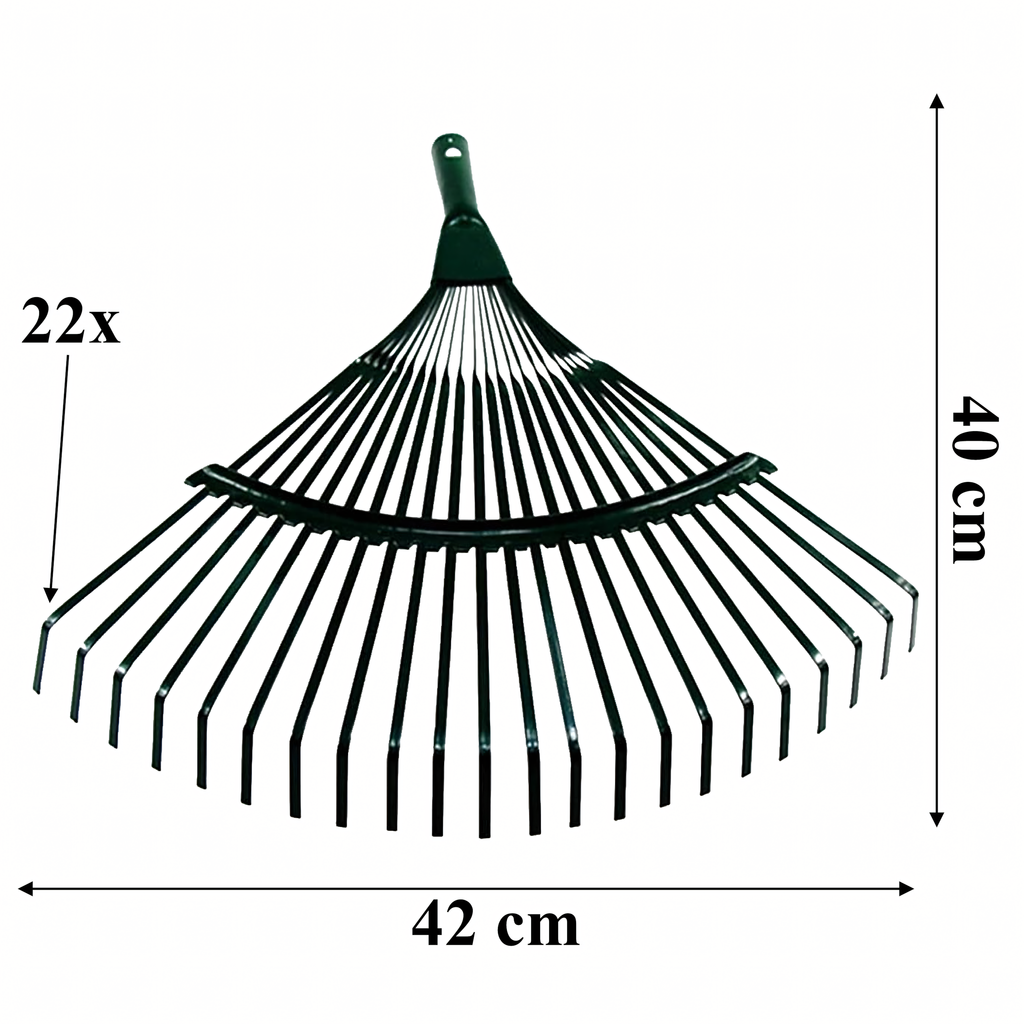 Aia lehvikreha 42 cm, 120 cm puidust varrega RC-K-2261/RC-K-2262 – pilt 2