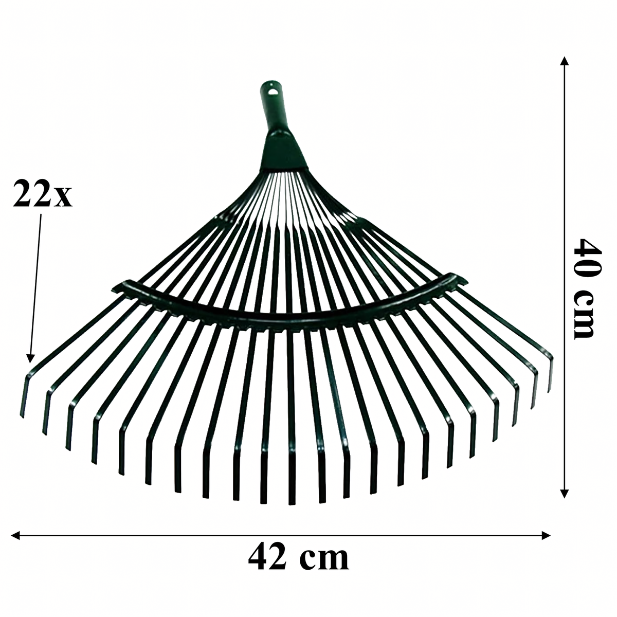 Aia lehvikreha 42 cm, 120 cm puidust varrega RC-K-2261/RC-K-2262 – pilt 2
