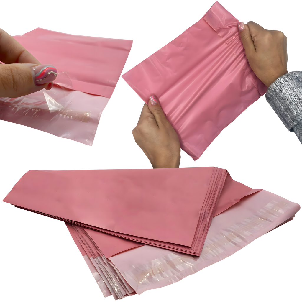 Roosad B4 kullerpostikotid 260 × 350 mm, 50 tk RC009 – pilt 3