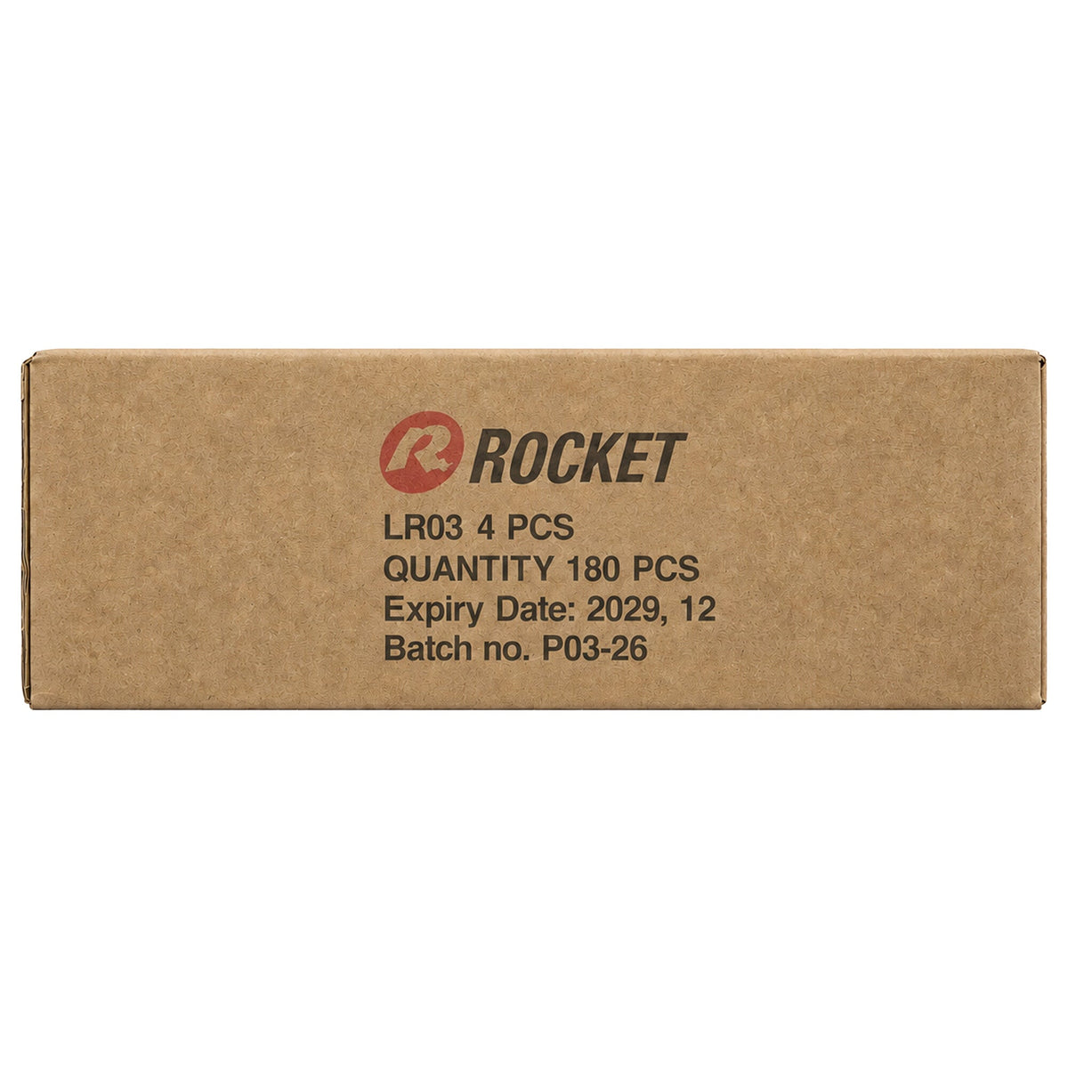 Rocket leelispatareid AAA LR03 1,5 V, 180 tk LR034SH – pilt 5