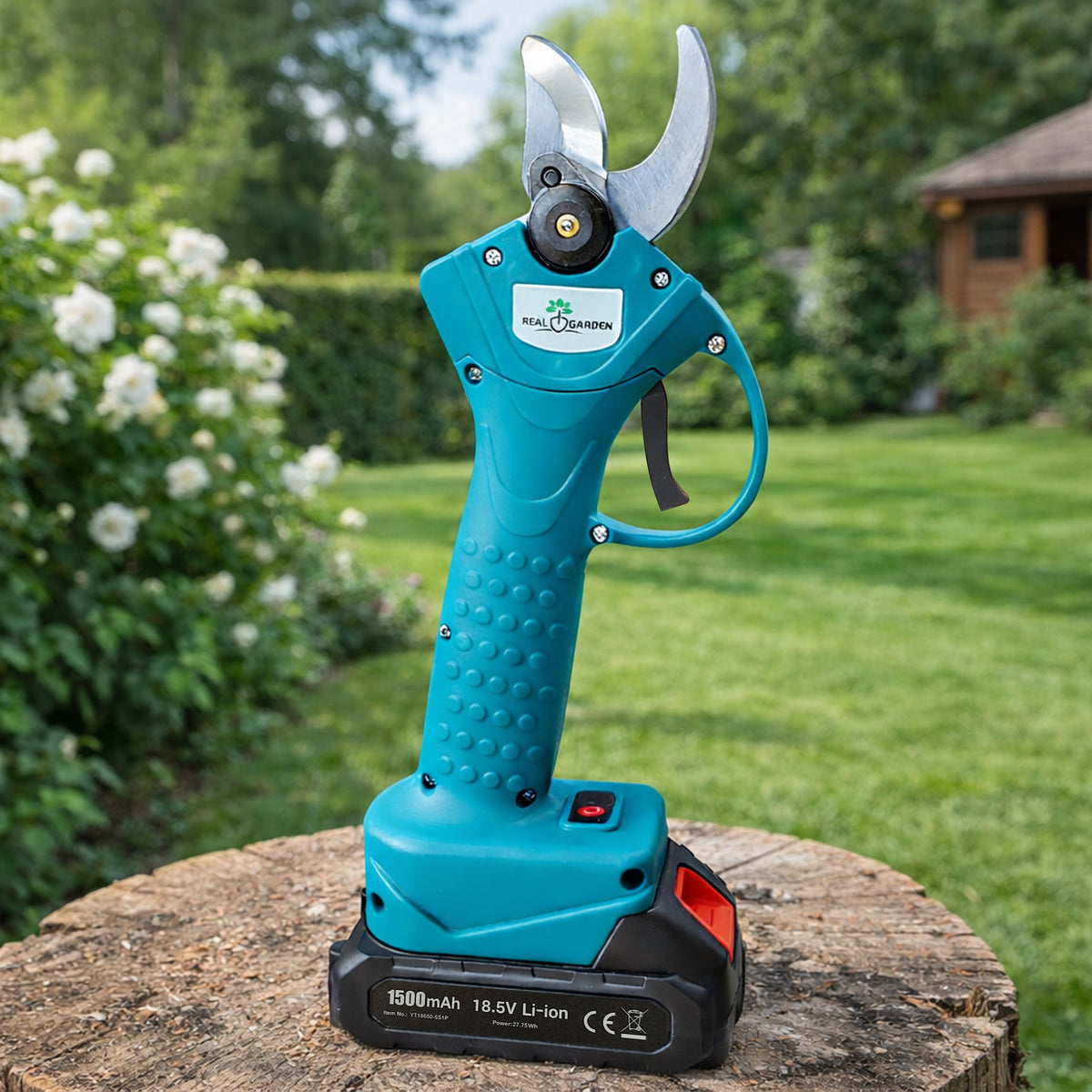Juhtmeta elektrilised aiapügamiskäärid kahe akuga RC-K-2304-15089 – pilt 7