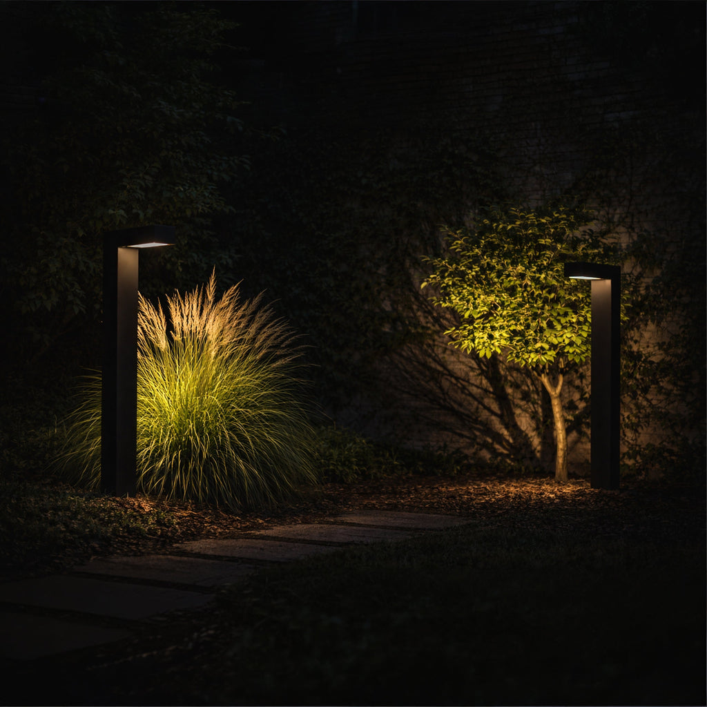 Päikeseenergial töötavad LED-aiavalgustid maasse torgatava vardaga ja hämarussensoriga 55 cm, 2 tk RC-K-2500 – pilt 2
