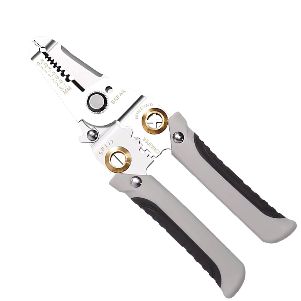 7-ühes kaabliisolatsiooni eemaldus- ja ühendusklemmide pressimistangid 0,8–3,2 mm RC-K-1406 – pilt 9