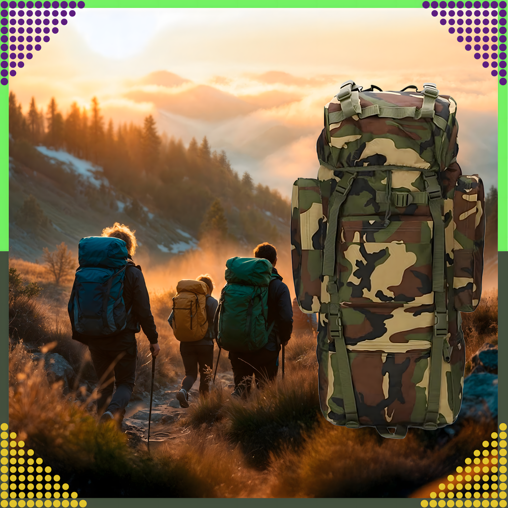 65 l militaar-taktikaline matka- ja ellujäämisseljakott RC-K-1116 – pilt 8