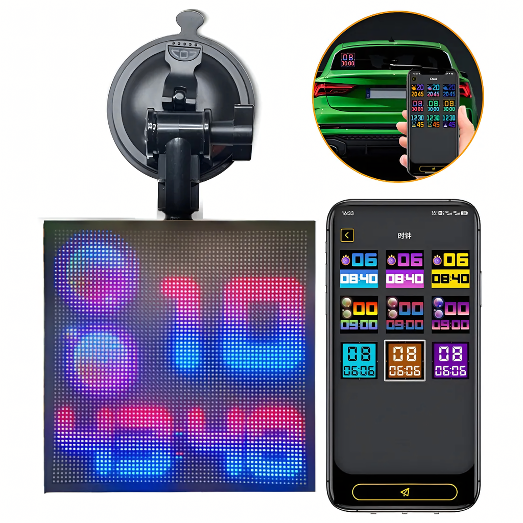 Täisvärviline RGB LED-ekraan auto tagaklaasile RC-K-2094 – pilt 7