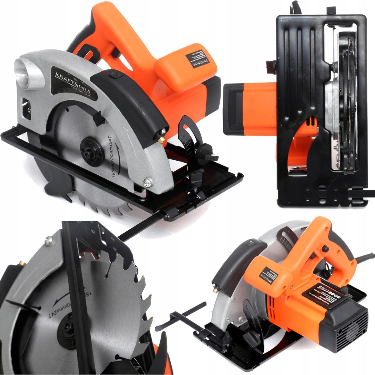 KRAFT&DELE Kvaliteetne ketassaag laseriga 2850W KD1719