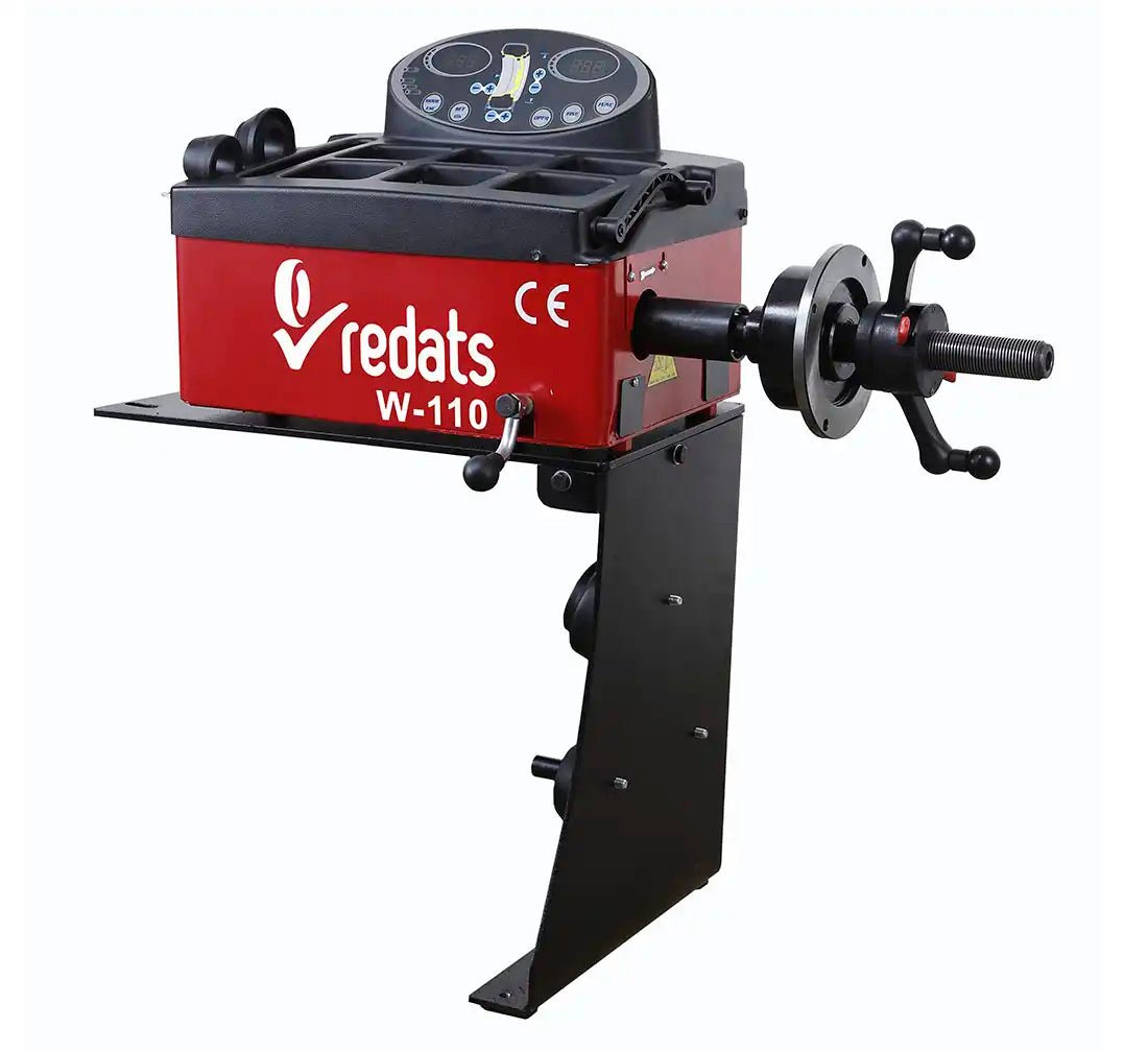 REDATS W-110 poolautomaatne rataste tasakaalustuspink 10–24″, 230 V / 12 V, kompaktne 13-00-81 – pilt 1