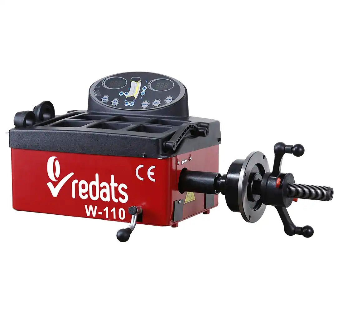 REDATS W-110 poolautomaatne rataste tasakaalustuspink 10–24″, 230 V / 12 V, kompaktne 13-00-81 – pilt 2