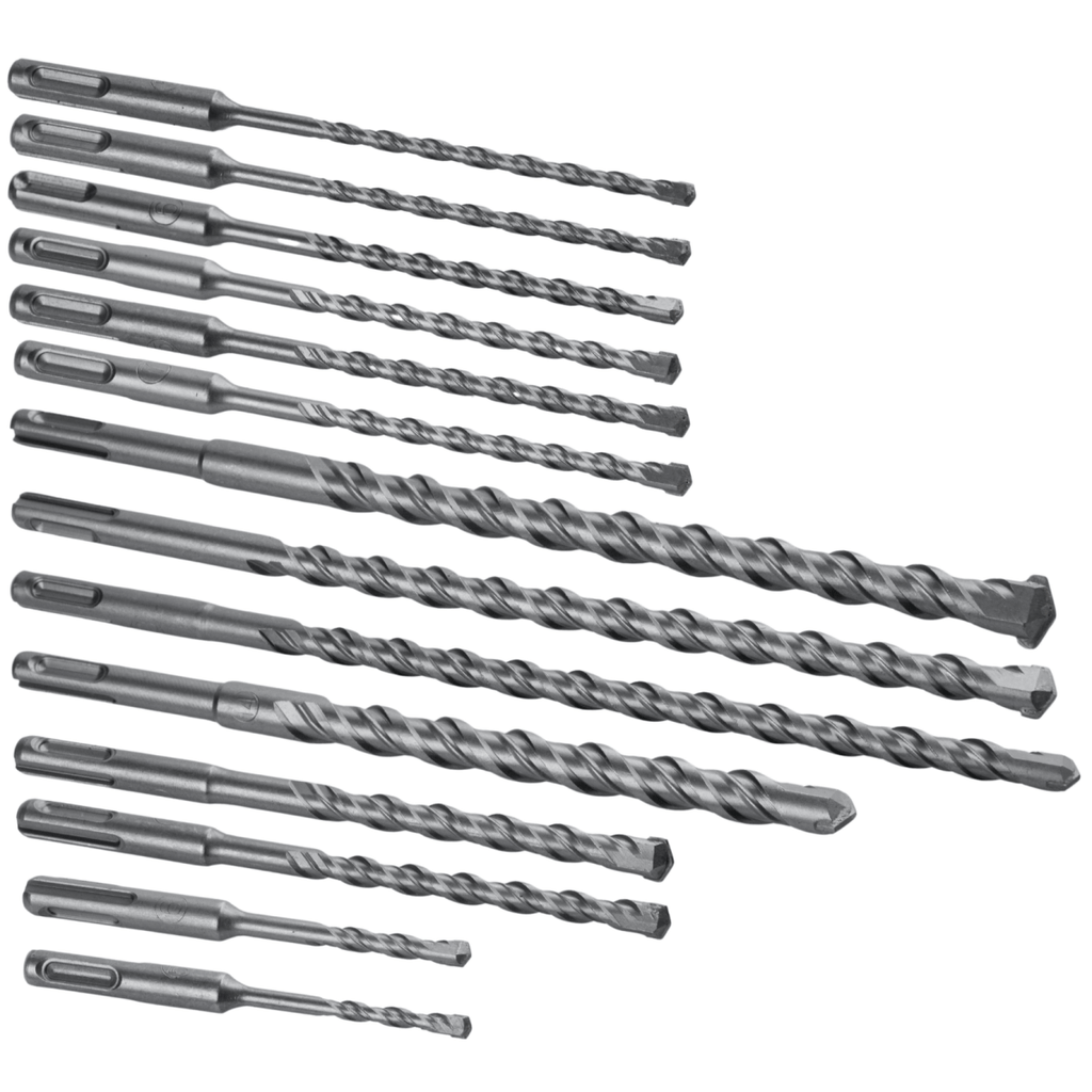 Black SDS Plus puuride ja meislite komplekt, 17 tk 33607 – pilt 4