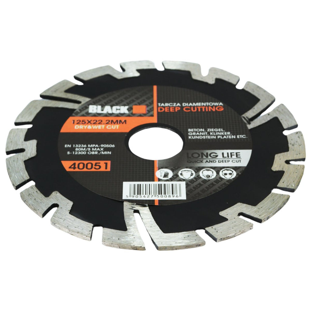 125 mm sügava lõikega teemantlõikeketas 40051 – pilt 5