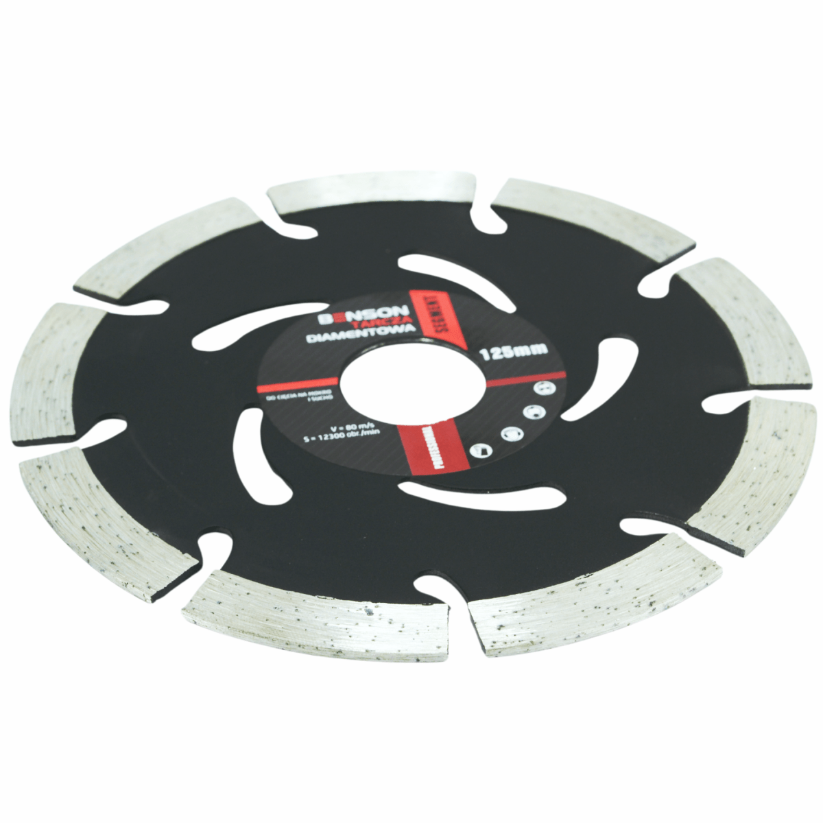 BENSON by BLACK 125 mm teemantlõikeketas nurklihvijale 2 mm 41001 – pilt 5