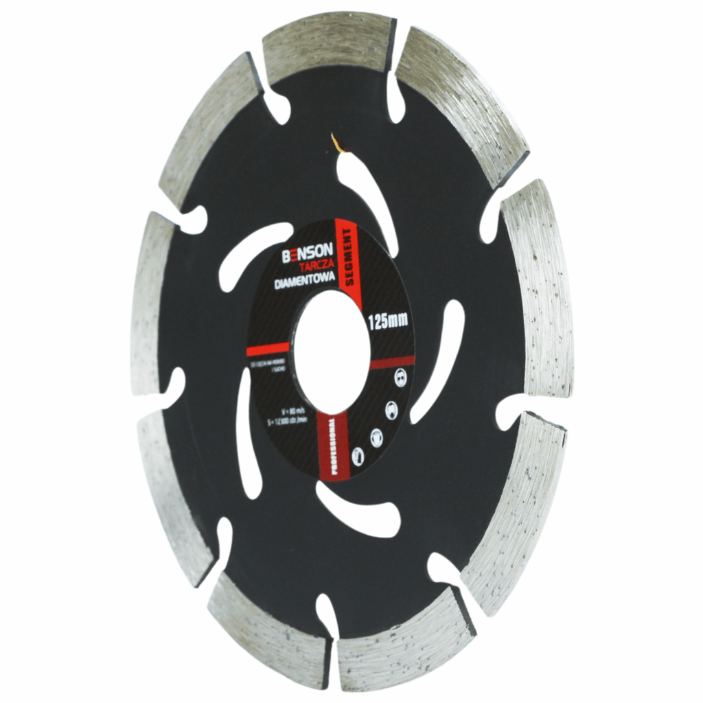 BENSON by BLACK 125 mm teemantlõikeketas nurklihvijale 2 mm 41001 – pilt 6