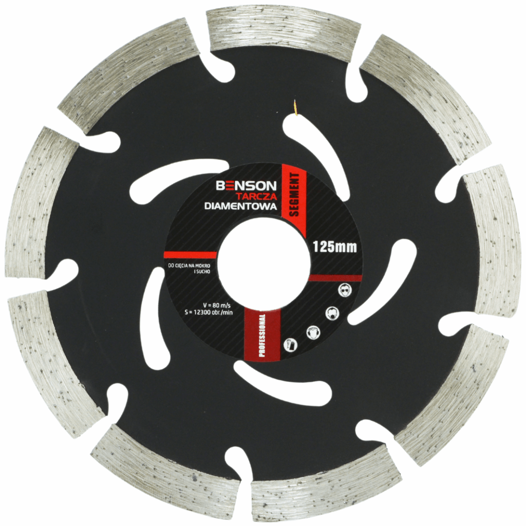 BENSON by BLACK 125 mm teemantlõikeketas nurklihvijale 2 mm 41001 – pilt 3