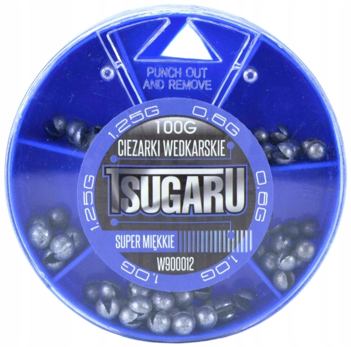 TSUGARU tina- ehk pliikuulide komplekt 100 g, 3 kaalu W900012 – pilt 3