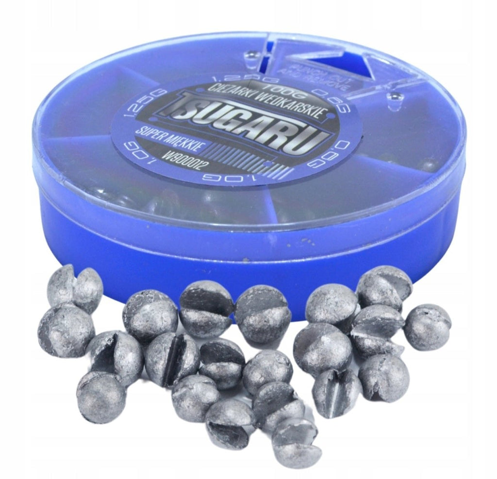 TSUGARU tina- ehk pliikuulide komplekt 100 g, 3 kaalu W900012 – pilt 2