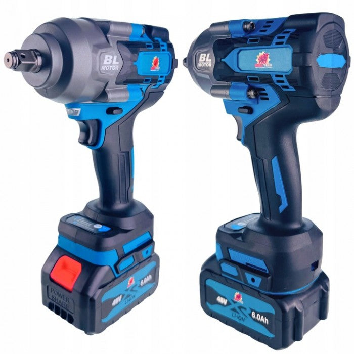 Bull-Tech BT-5601 harjadeta akulöökmutrikeeraja 1200 Nm, 2 × 6,0 Ah akud, 1/2″ ajam BT5601 – pilt 5
