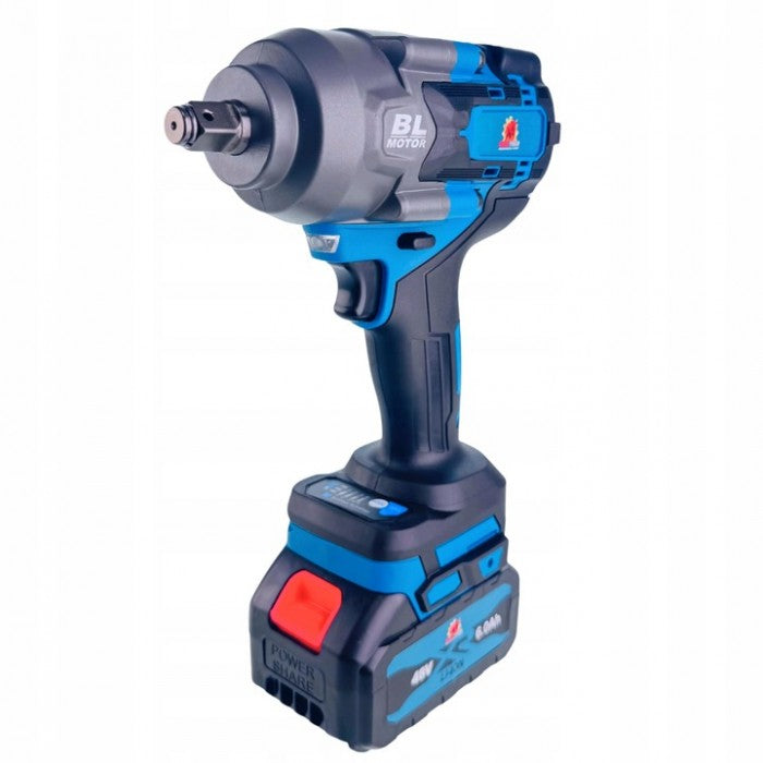 Bull-Tech BT-5601 harjadeta akulöökmutrikeeraja 1200 Nm, 2 × 6,0 Ah akud, 1/2″ ajam BT5601 – pilt 3
