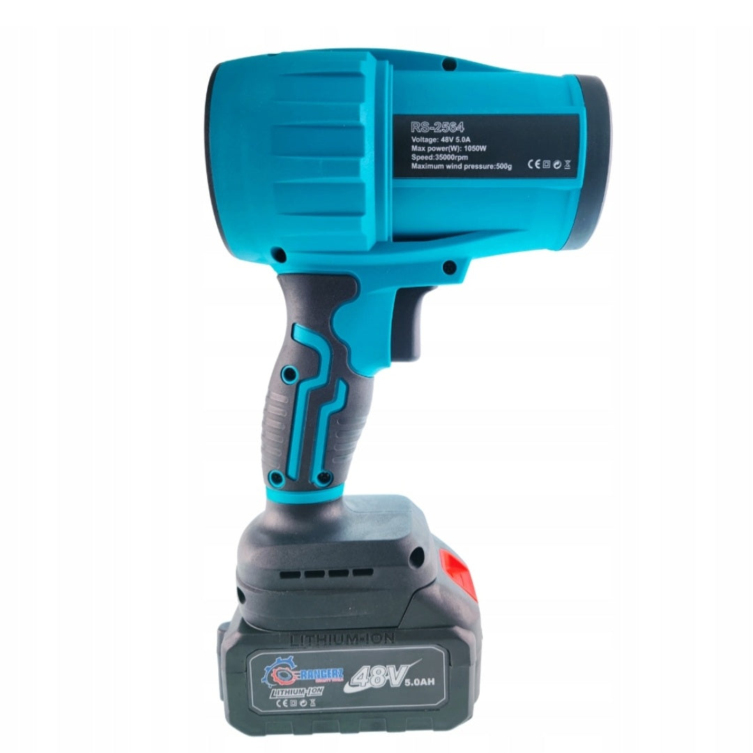 Rangers harjavaba juhtmevaba lehepuhur 48 V, 2 × 5,0 Ah, kuni 1050 W RS-2564 – pilt 4