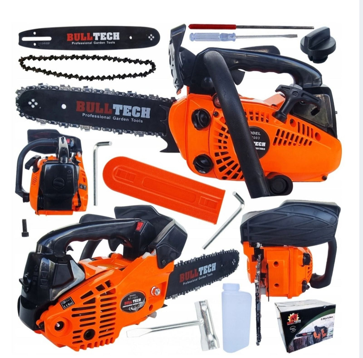 BullTech bensiinimootorsaag 25 cm 3,9 HP BT-7003 – pilt 1