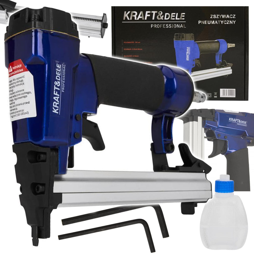 KRAFT&DELE Pneumaatiline naelutaja / klambrimasin KD2118